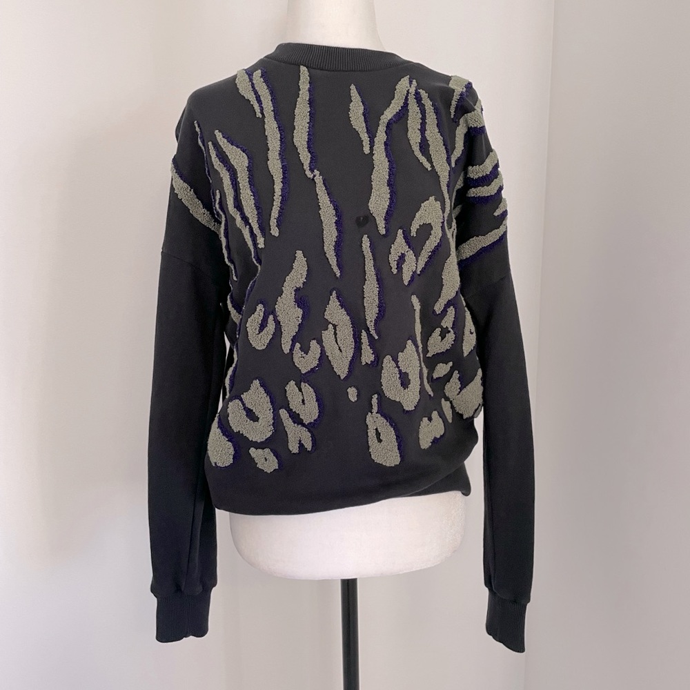 Allsaints animal print sweater